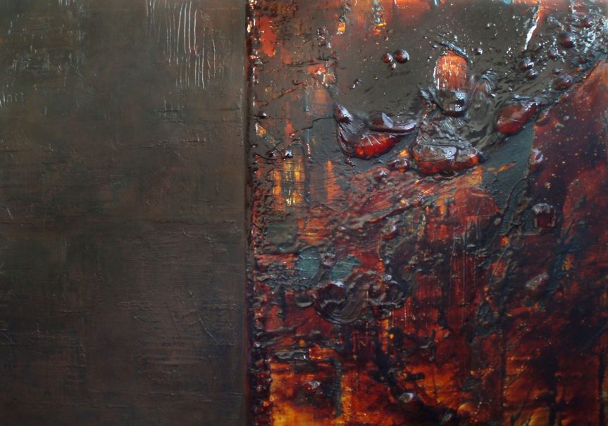 malarstwo abstrakcyjne obrazy żywica duży obraz do wnętrz abstract art resin