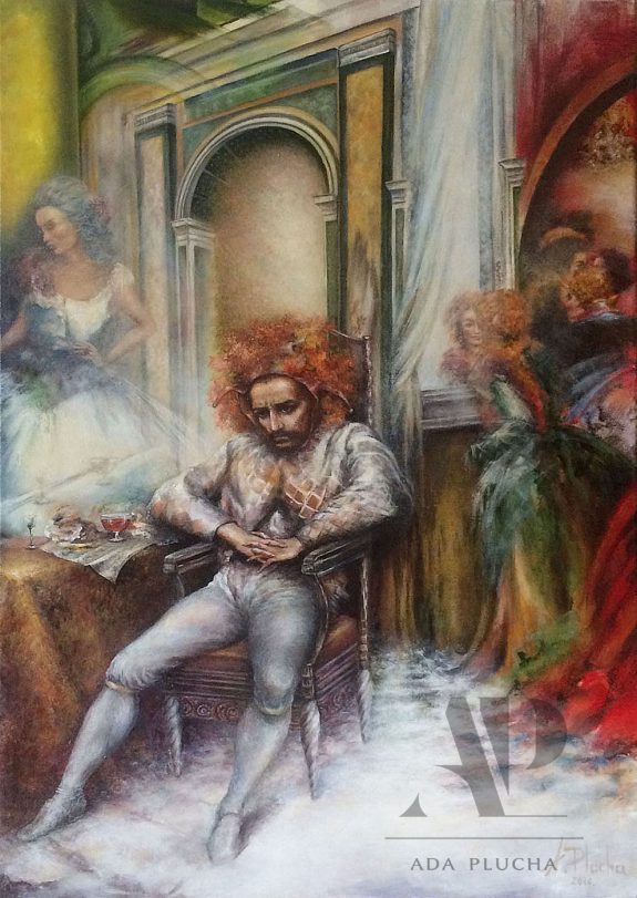 kolorowy obraz na ścianę matejko najlepsze malarstwo warszawa prezent dekoracja domu colorful art painting