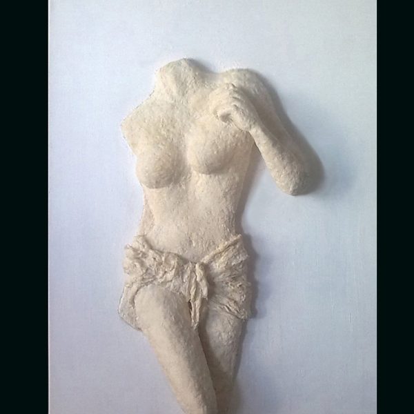 malarstwo abstrakcja obraz przestrzenny akt kobiecy 3D abstract painting act woman