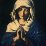(English) mary mother of god oil painting commission canvas (Maryja Matka Boża)
