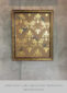 (English) touch of love gold leaf painting in interior wall art gallery installation