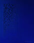 (English) “Nocturne. Unfathomed Depth of the Ocean”, abstract painting, mineral structure on canvas