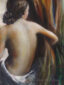 (English) “Innocence”, detail of figurative painting