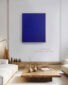 (English) “Nocturne. Unfathomed Depth of the Ocean”, abstract painting, scandinavian interior