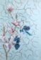 (English) harmony in the air iv landscape painting light blue schlagmetal