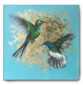 (English) harmony in the air small abstract landscape painting