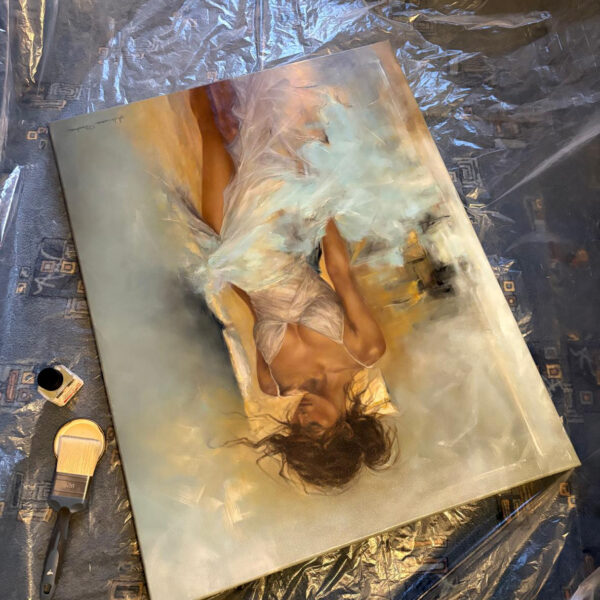 sztuka współczesna, malarstwo obraz, obraz olejne akt kobiecy, galeria sztuki, pracownia artystyczna, art gallery painting